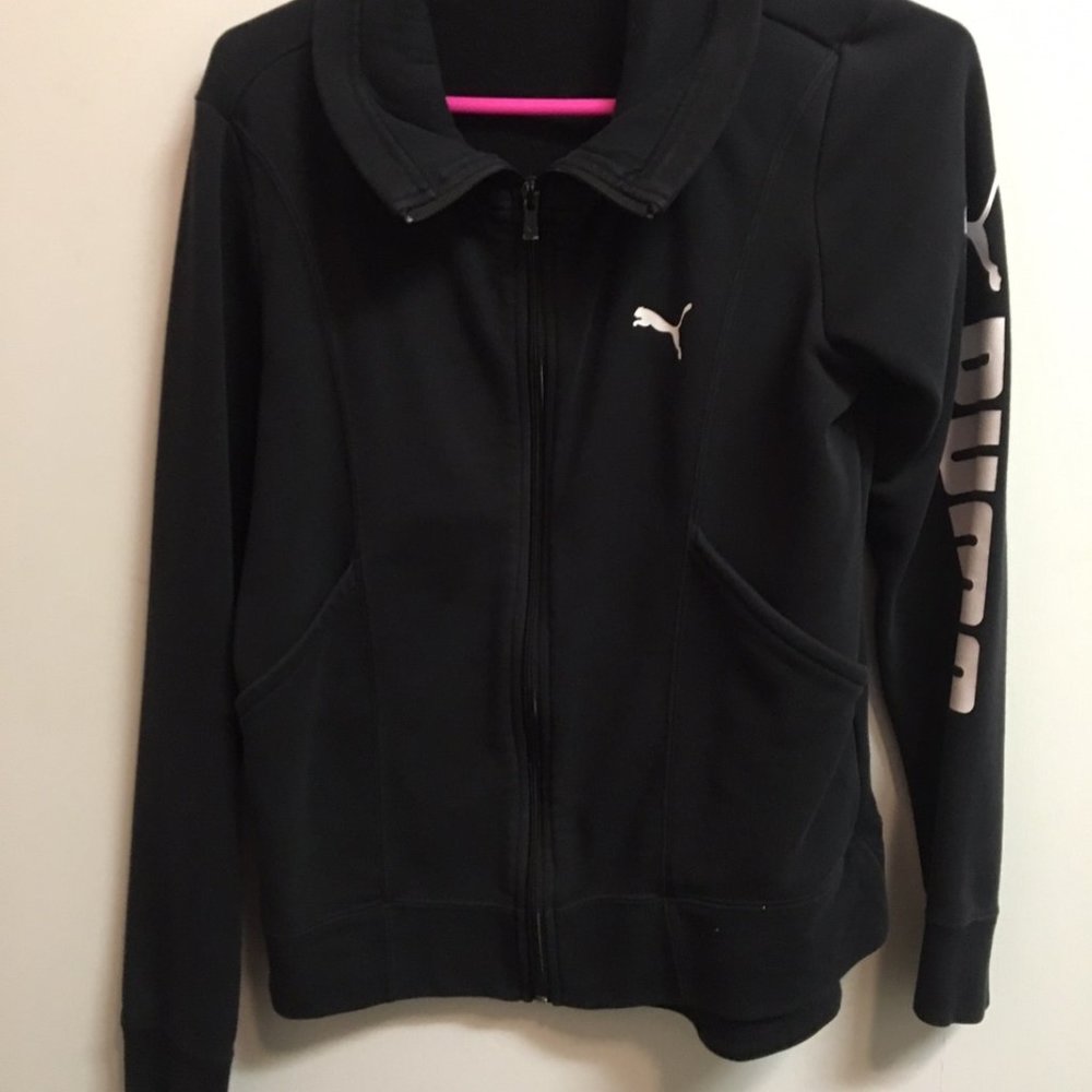PUMA SPORT BLACK ZIP UP